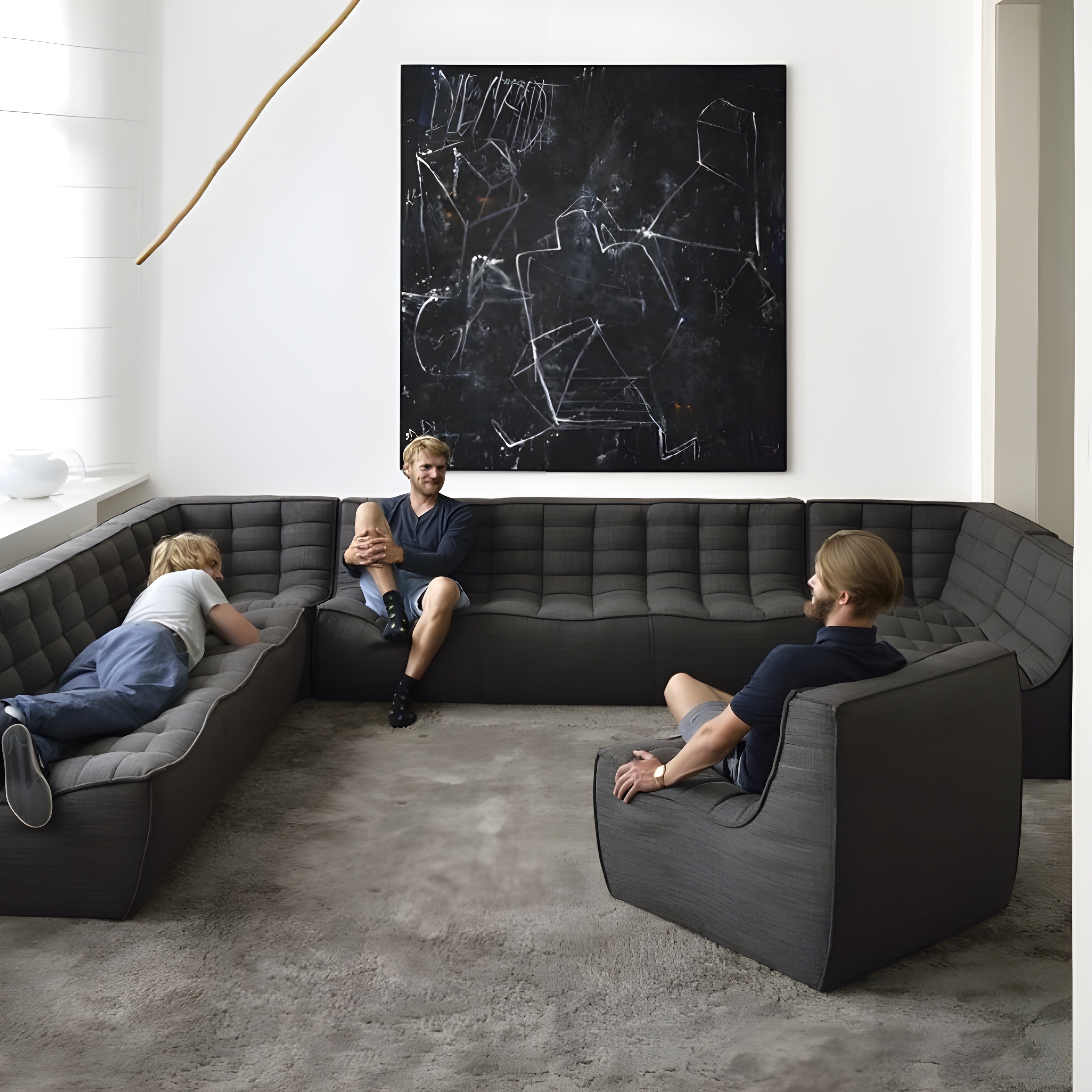 Ethnicraft N701 Three Seater Sofa - ETH-20231
