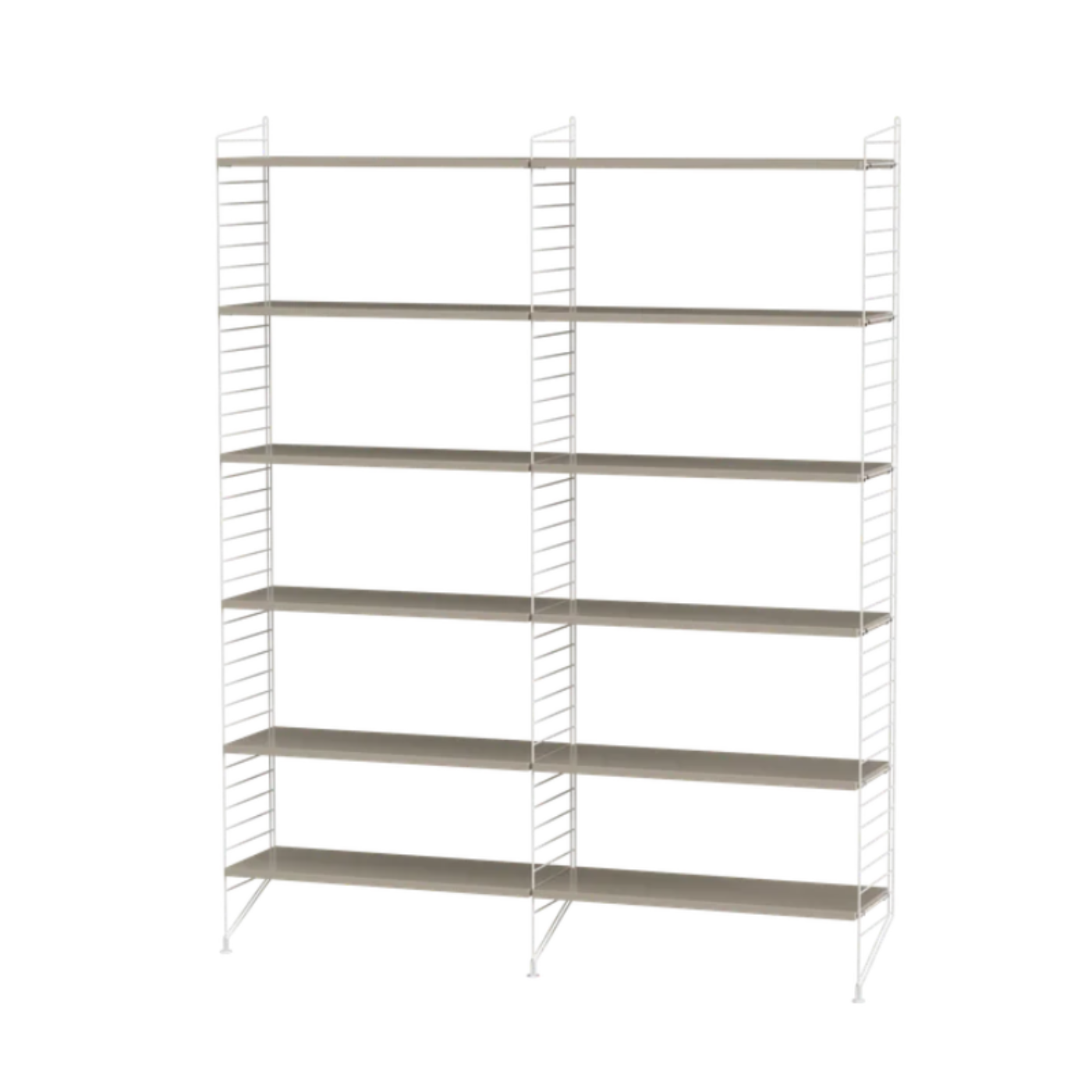 String Furniture Floor Shelving, 2 Bay - STR-180552
