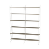 String Furniture Floor Shelving, 2 Bay - STR-180552
