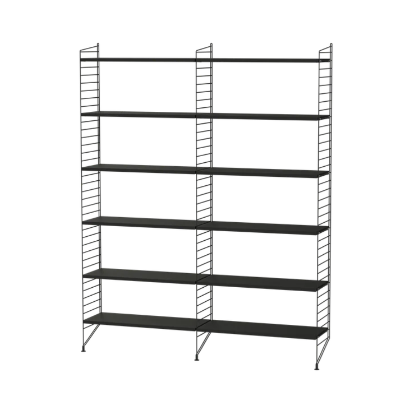 String Furniture Floor Shelving, 2 Bay - STR-180552