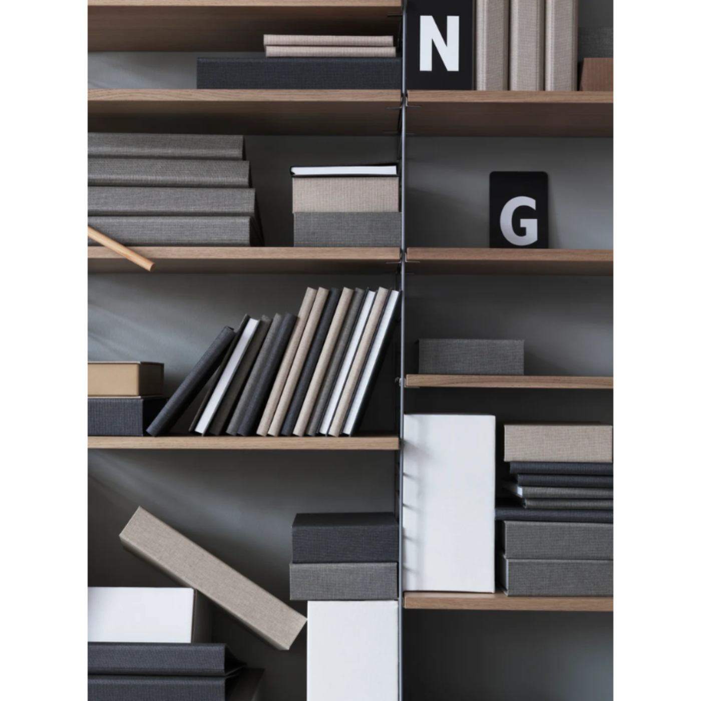 String Furniture Floor Shelving, 2 Bay - STR-180552