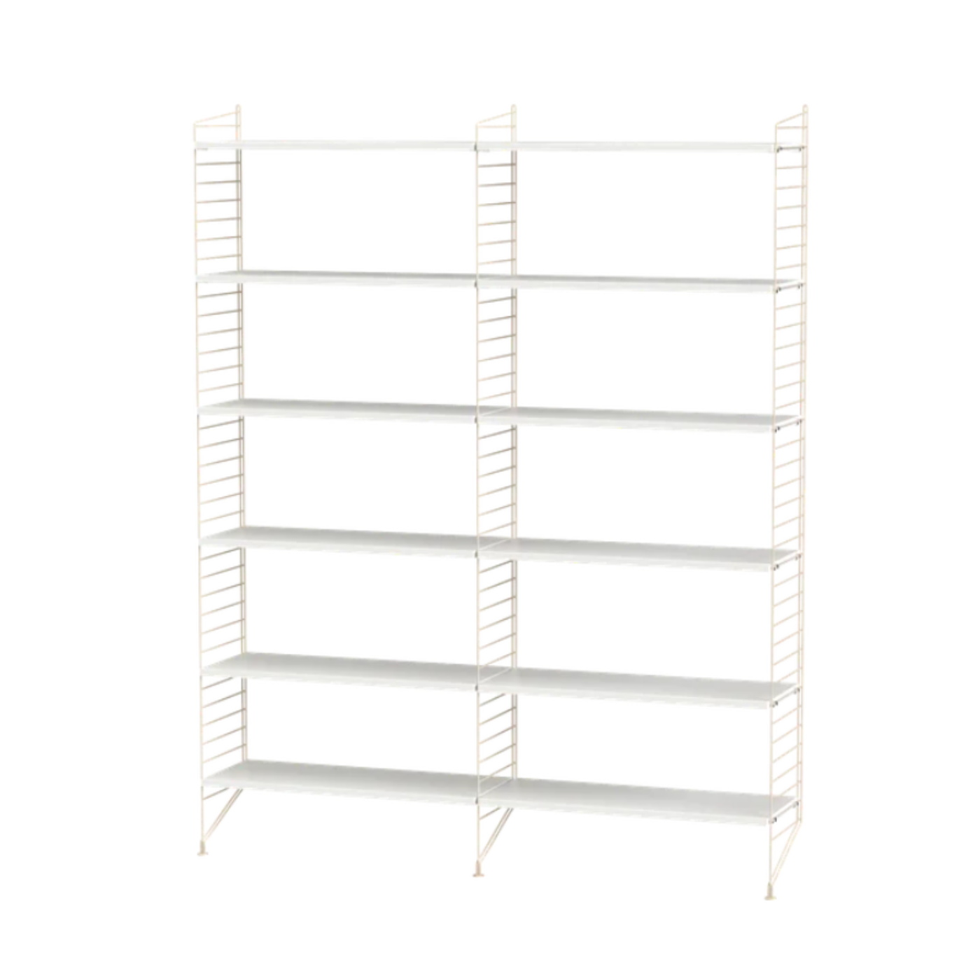 String Furniture Floor Shelving, 2 Bay - STR-180552