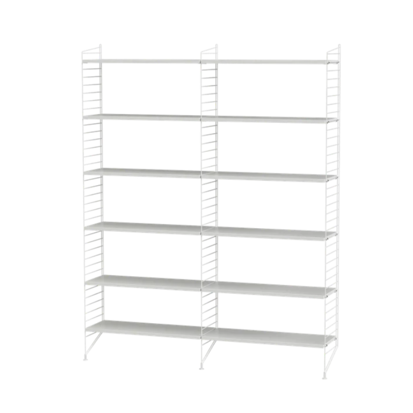 String Furniture Floor Shelving, 2 Bay - STR-180552