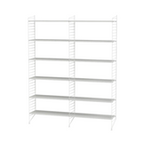String Furniture Floor Shelving, 2 Bay - STR-180552