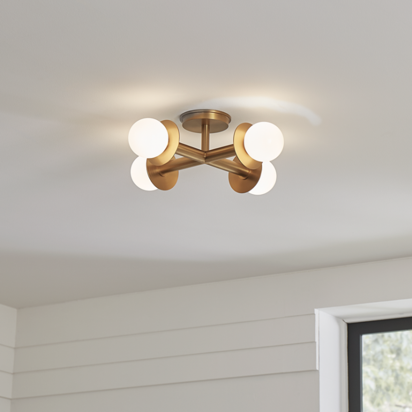 Visual Comfort & Co. Nodes Semi-Flush Mount