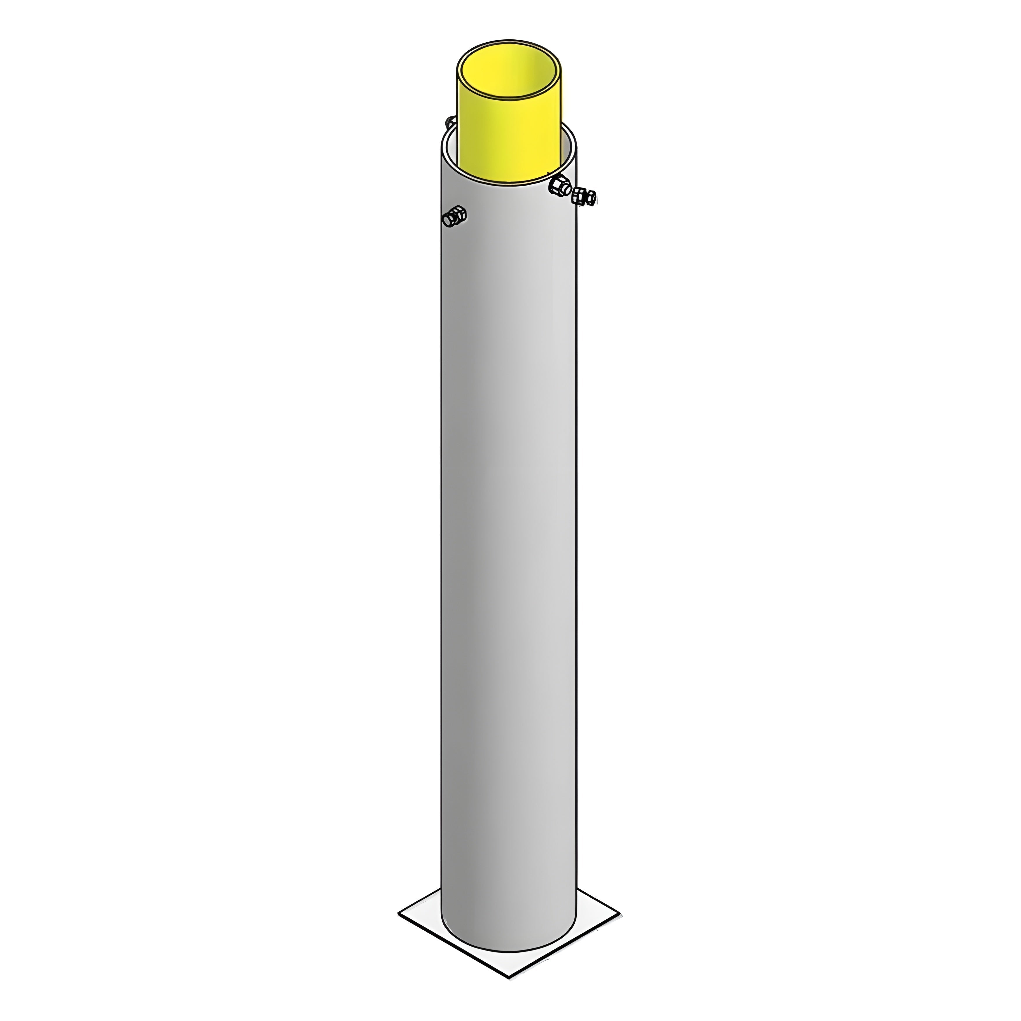 Jaypro Ground Sleeves (20' Pole) - Foul Pole (Collegiate/Professional) FPS-20