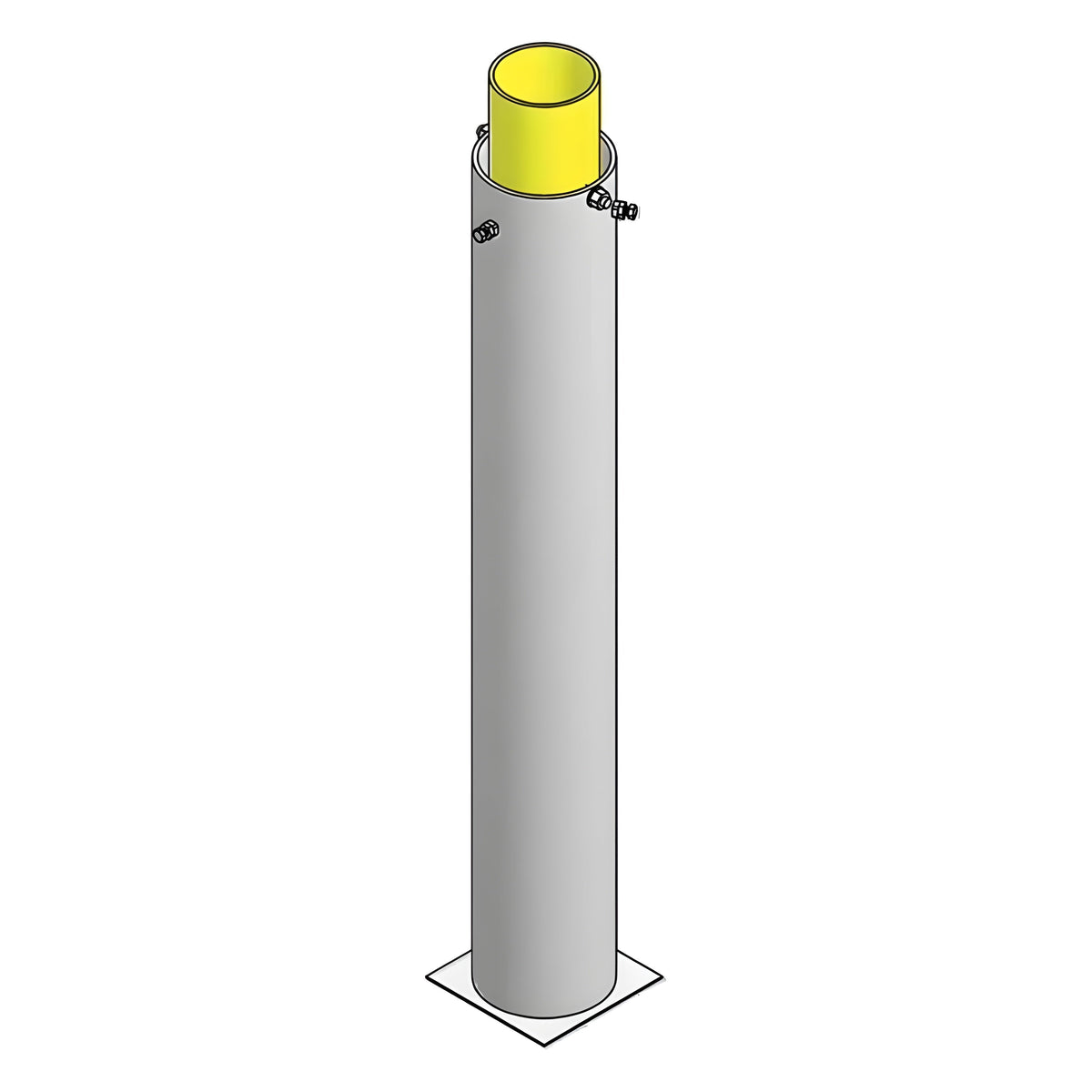 Jaypro Ground Sleeves (20' Pole) - Foul Pole (Collegiate/Professional) FPS-20