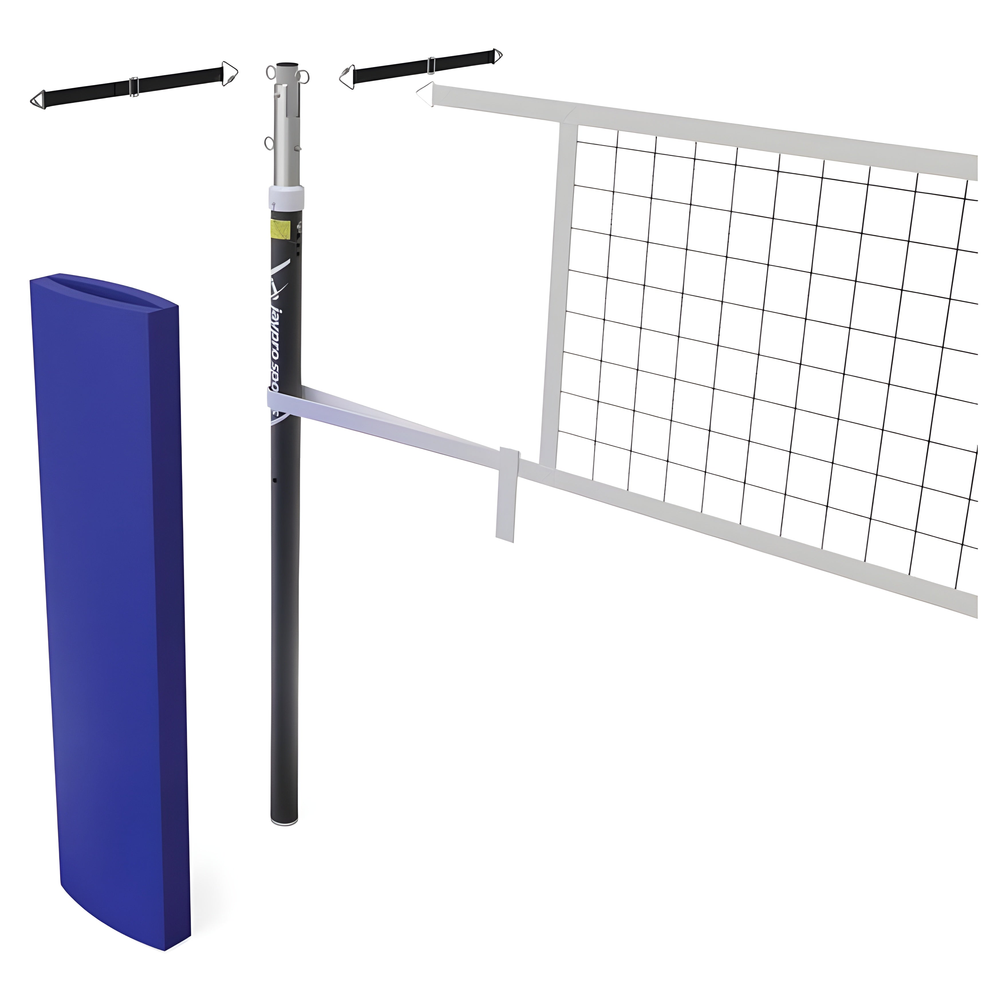 Jaypro Hybrid Steel Volleyball Net Center Upright System