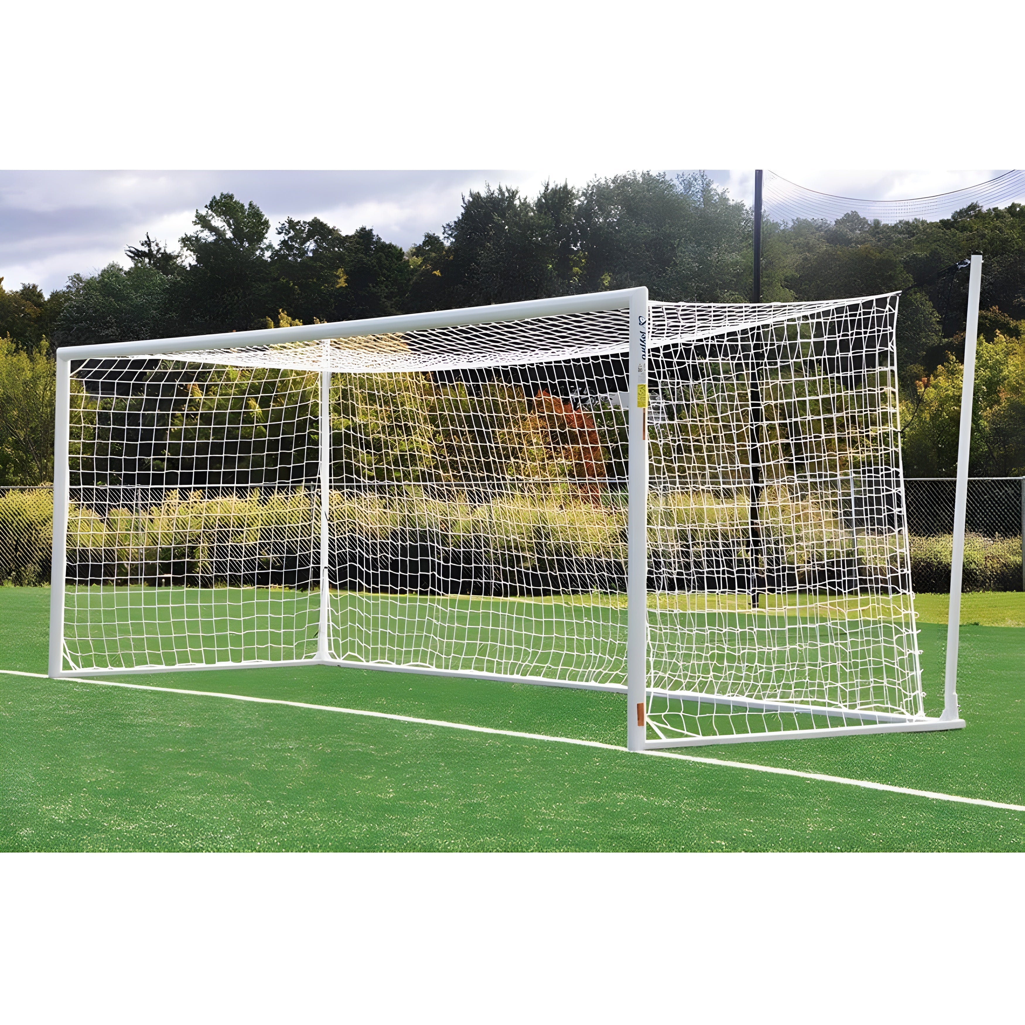 Jaypro Nova Club Round Soccer Goals (6-1/2'H x 18-1/2'W x 2'B x 6'D) RCG-18S