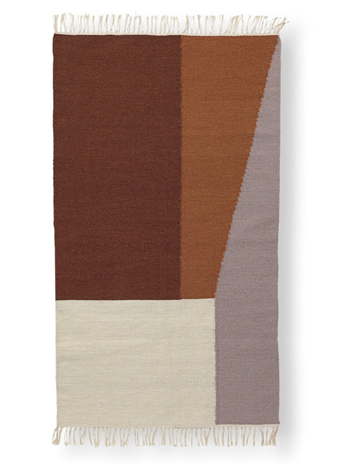 Ferm Living Kelim Rug - Borders - 9281