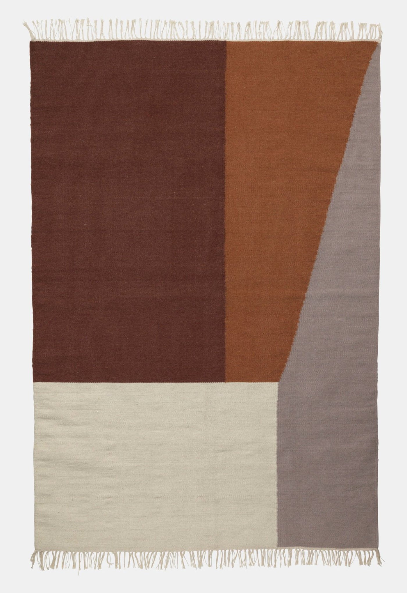 Ferm Living Kelim Rug - Borders - 9281