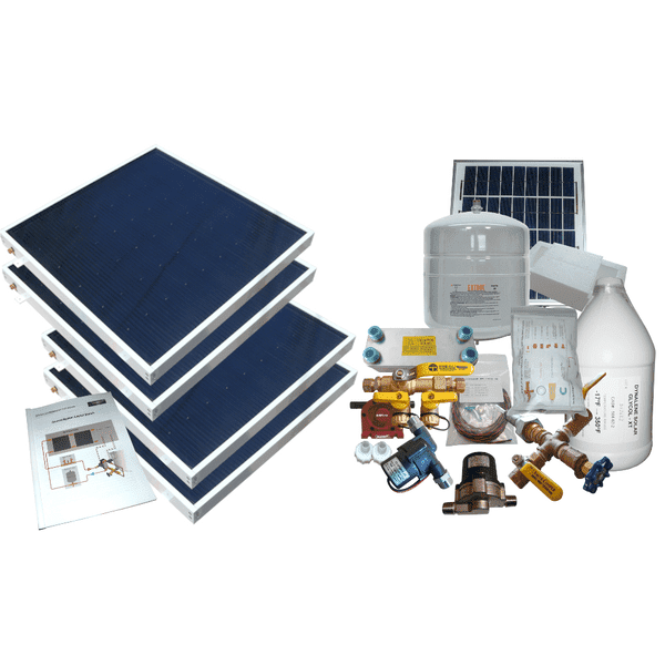 Heliatos Beach Freeze Protected Solar Water Heater Kit