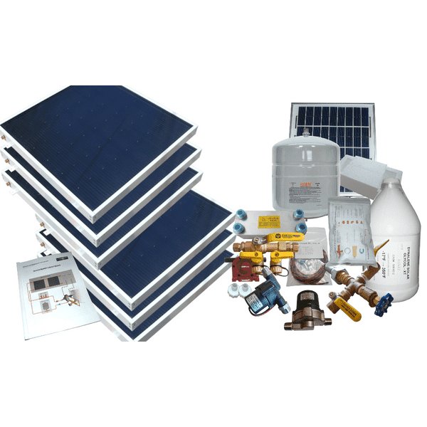 Heliatos Beach Freeze Protected Solar Water Heater Kit