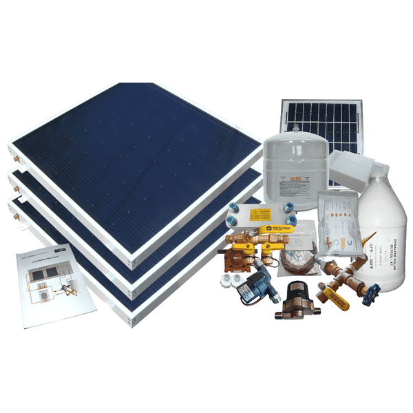 Heliatos Beach Freeze Protected Solar Water Heater Kit