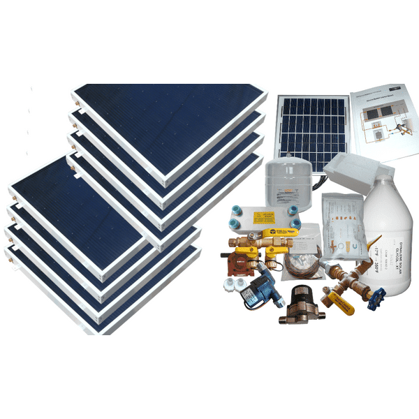 Heliatos Beach Freeze Protected Solar Water Heater Kit