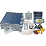 Heliatos RV Freeze Protected Solar Water Heater Kit with External Heat Exchanger - Backyard Provider