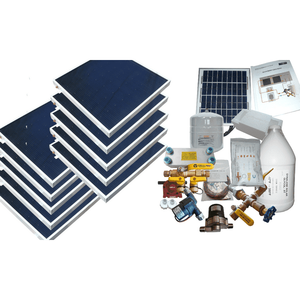Heliatos Beach Freeze Protected Solar Water Heater Kit