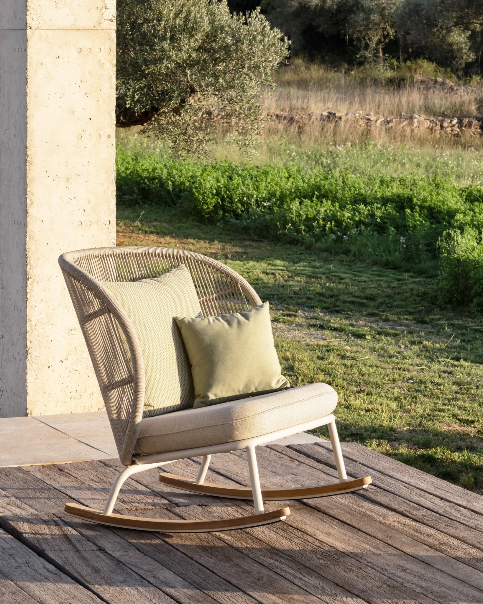 Vincent Sheppard Kodo Rocking Chair - KIT-GC087S033-P0303-M-S2727-S2929