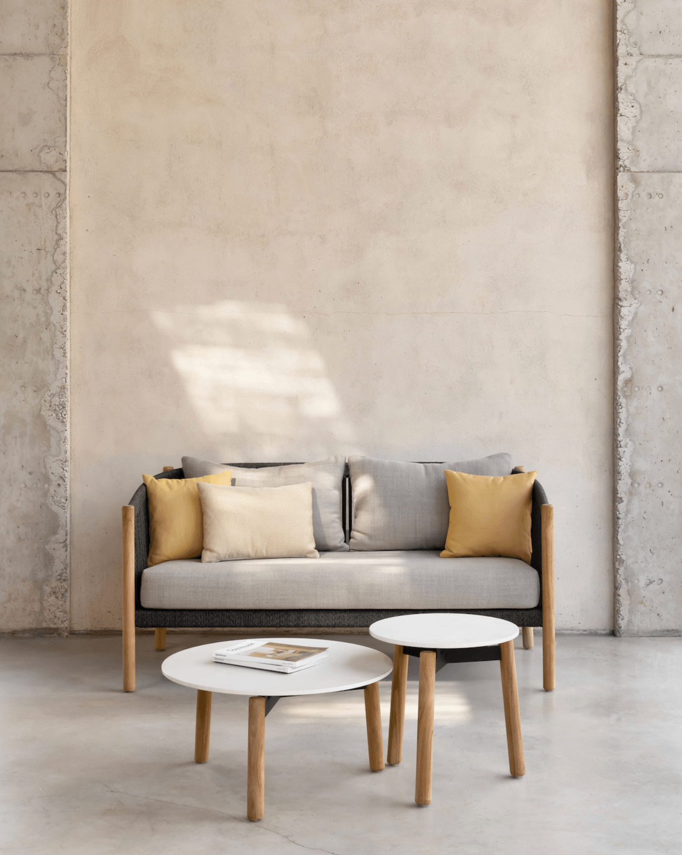 Vincent Sheppard Lento 2-Seater Lounge Sofa - KIT-GC137W002S026-T0202-W