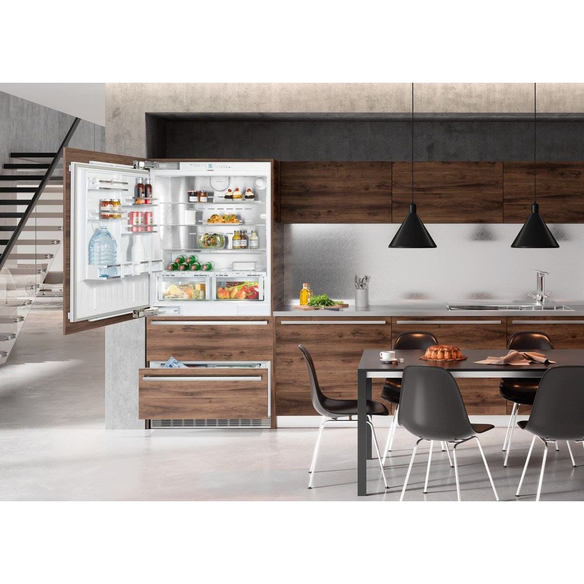Liebherr 36" Built-in Left-Single Door Fridge-Freezer HCB 2081