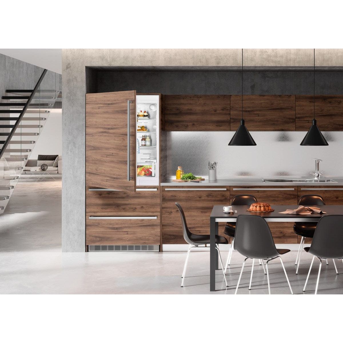 Liebherr 36" Built-in Left-Single Door Fridge-Freezer HCB 2081