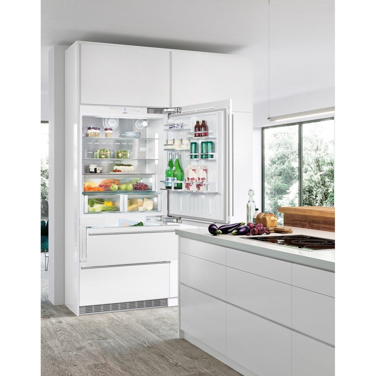 Liebherr 36" Fully Integrated Right-Single Door Fridge-Freezer HC 2080