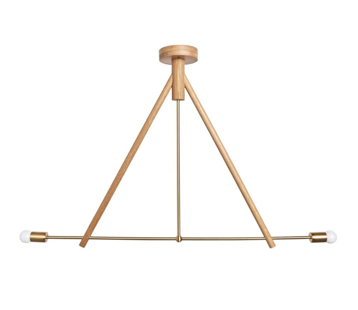 Workstead Lodge Chandelier Two - WS-LOD-C2-NO-HB-110