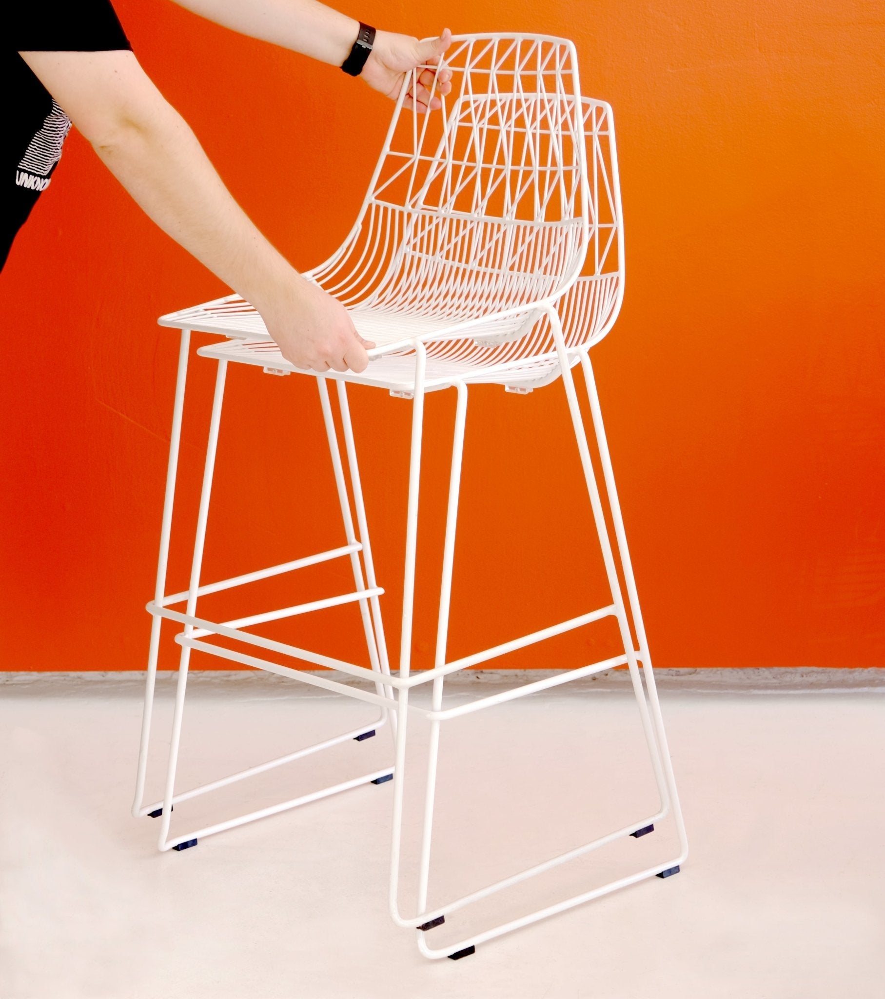 Bend Goods Lucy Stacking Bar Stool - Set of 2 - STACKBARLUCYBLK x 2