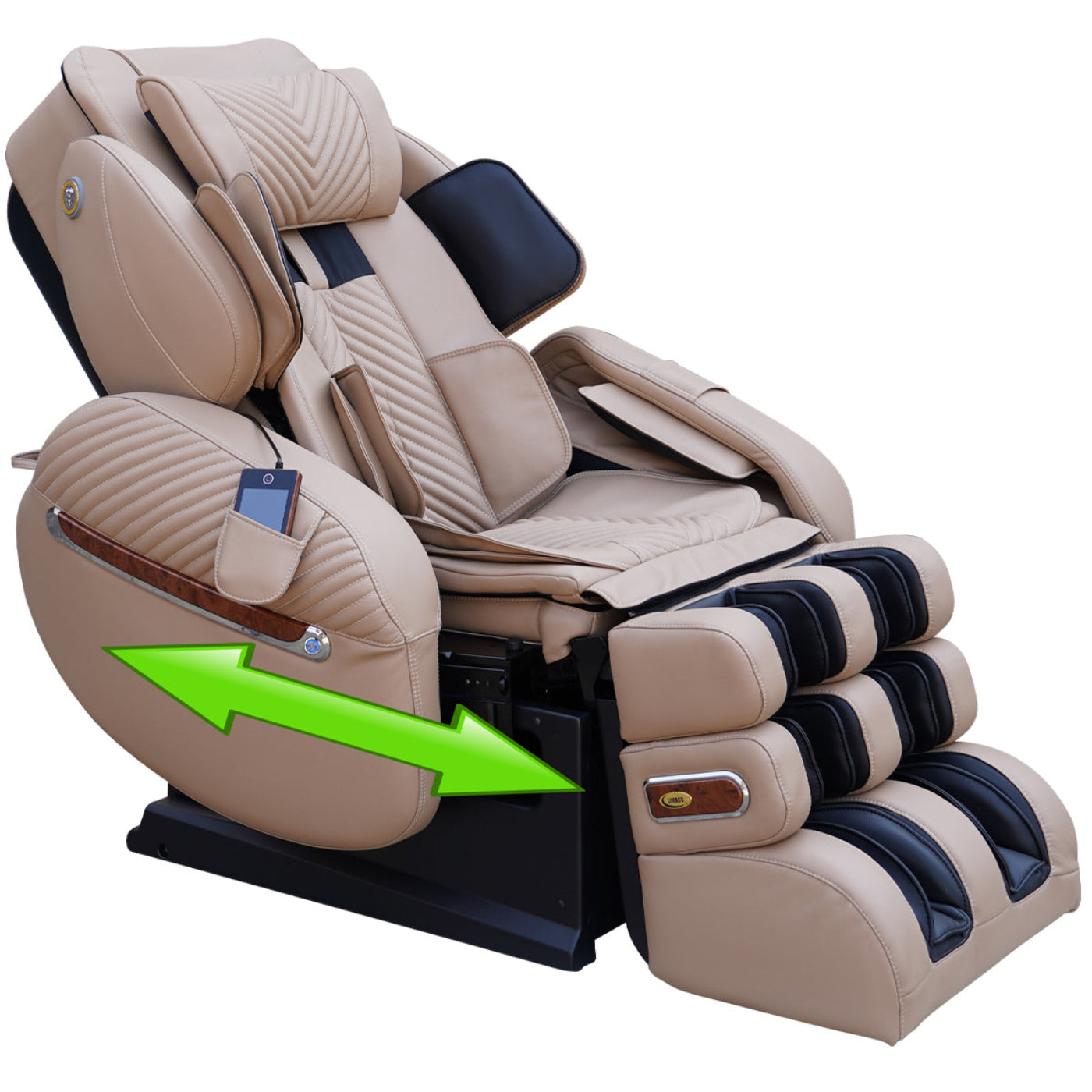 Luraco Massage Chair i9 Max BE Royal Edition - LURACO-i9-MAX-RE-BLK