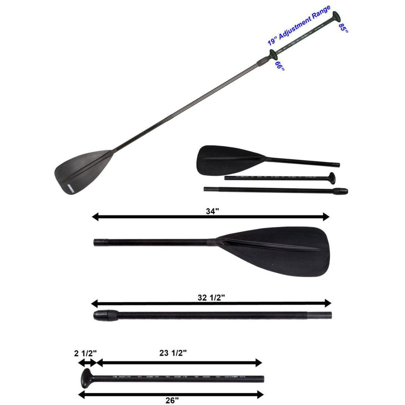 Longboard 11 Inflatable Stand-Up Paddle Board SUP Start-Up Package