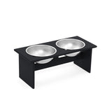 Loll Designs Minimalist Double Dog Bowl - Medium - PT-DM-BL