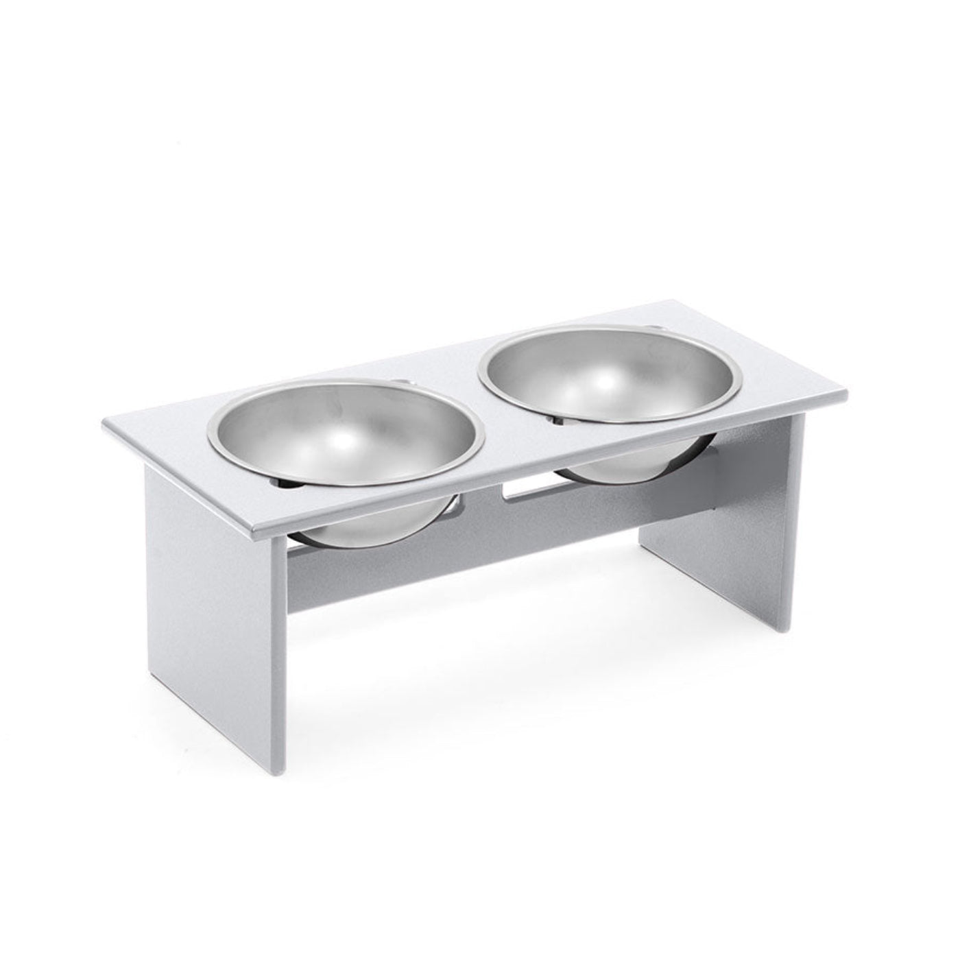 Loll Designs Minimalist Double Dog Bowl - Medium - PT-DM-BL