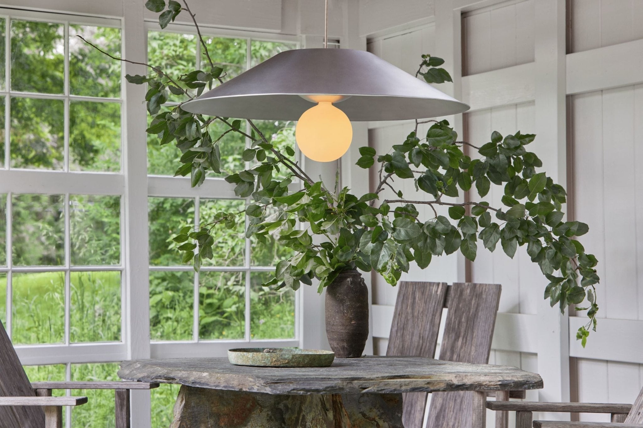 Workstead Monumental Pendant - WS-MON-P-S-WA-TAL-LED-SPH-I-5W-2700K-E26-110