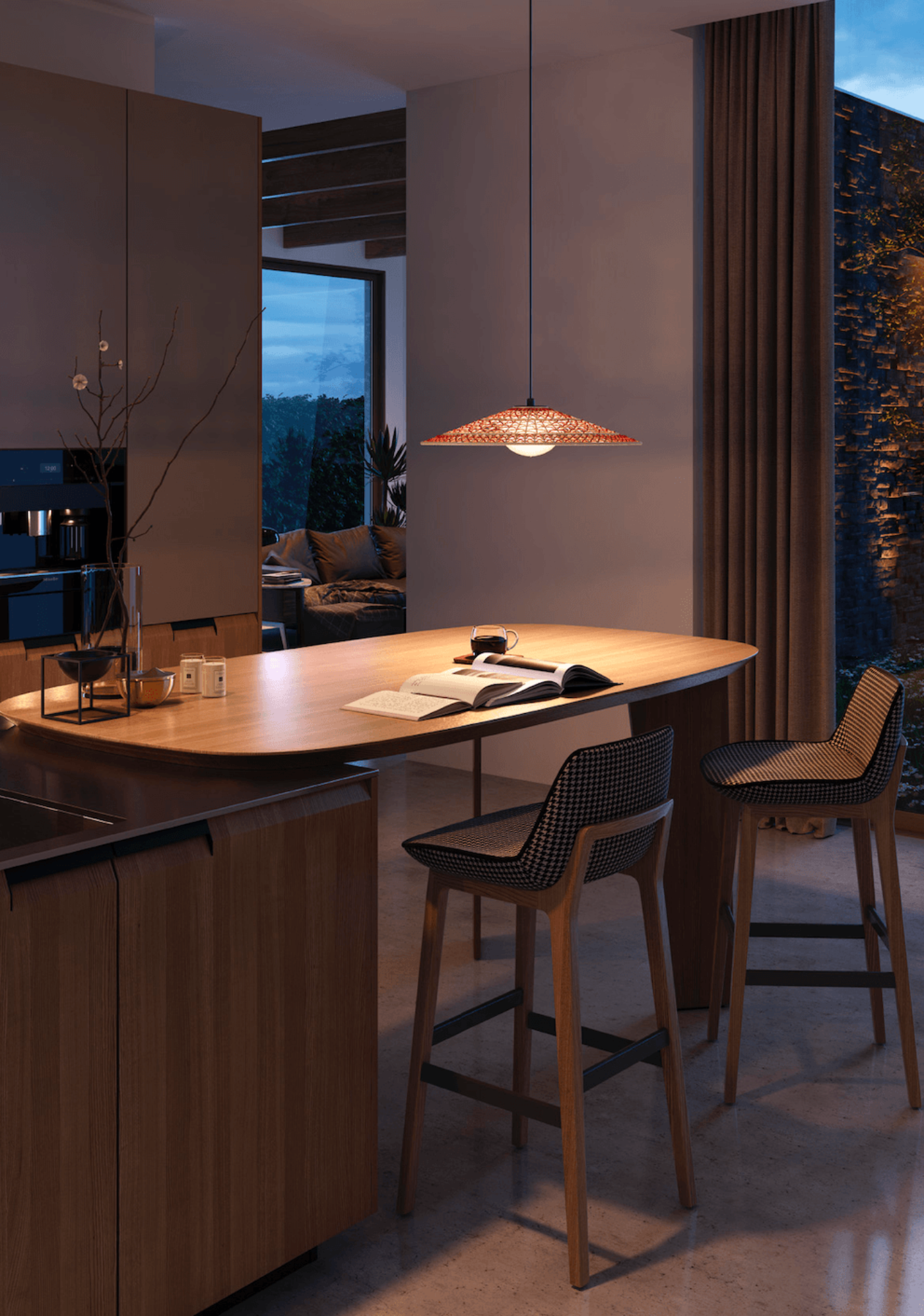 Bover Nans S/55 Outdoor LED Dimmable Pendant - 30930214171U
