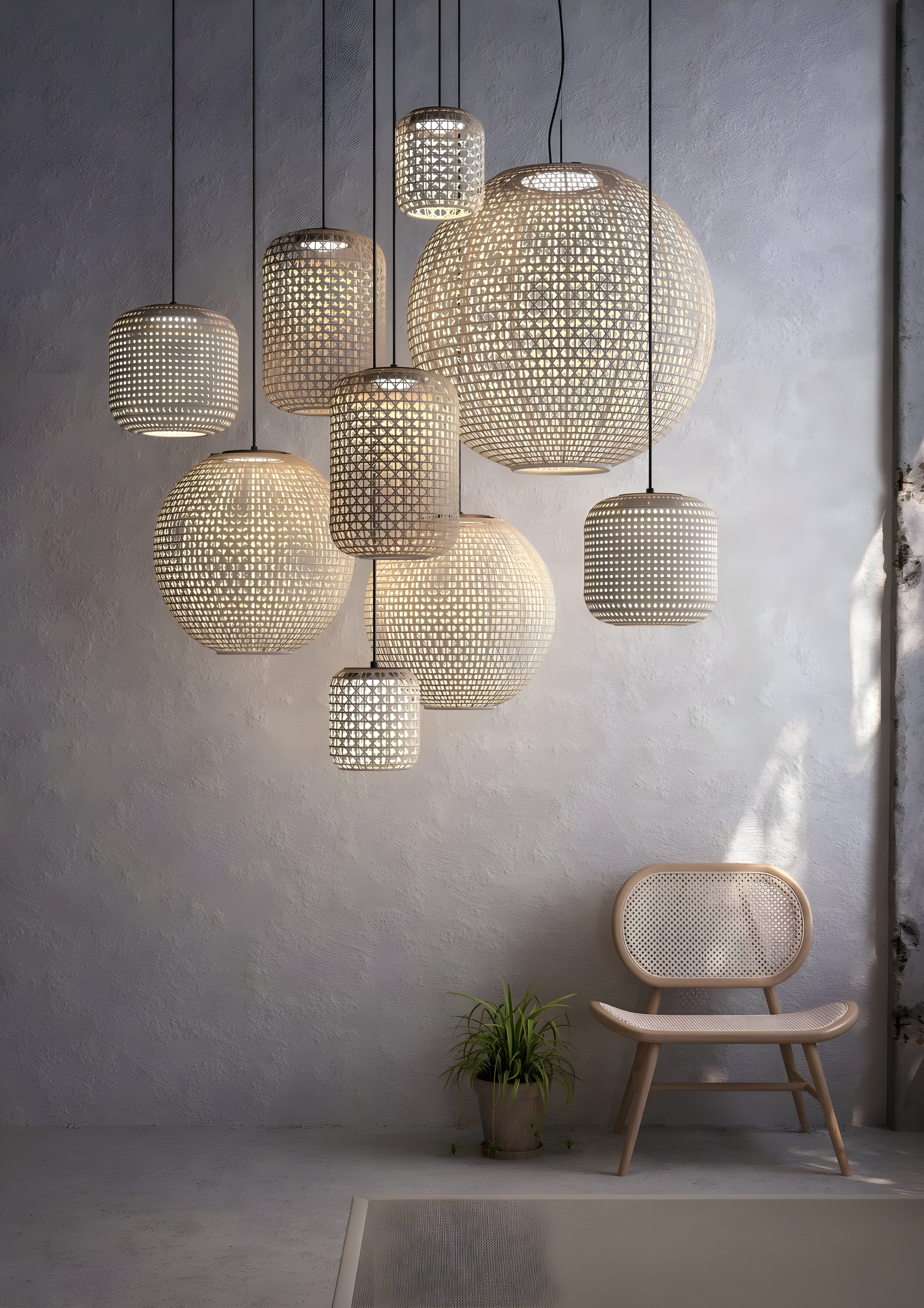 Bover Nans S/60 Outdoor Pendant  - 30906204169U