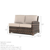 North Cape Lakeside Sectional Deep Seating Set (7 Piece Set)
