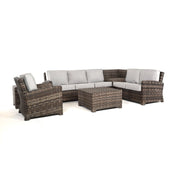 North Cape Lakeside Sectional Deep Seating Set (7 Piece Set)