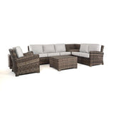 North Cape Lakeside Sectional Deep Seating Set (7 Piece Set)