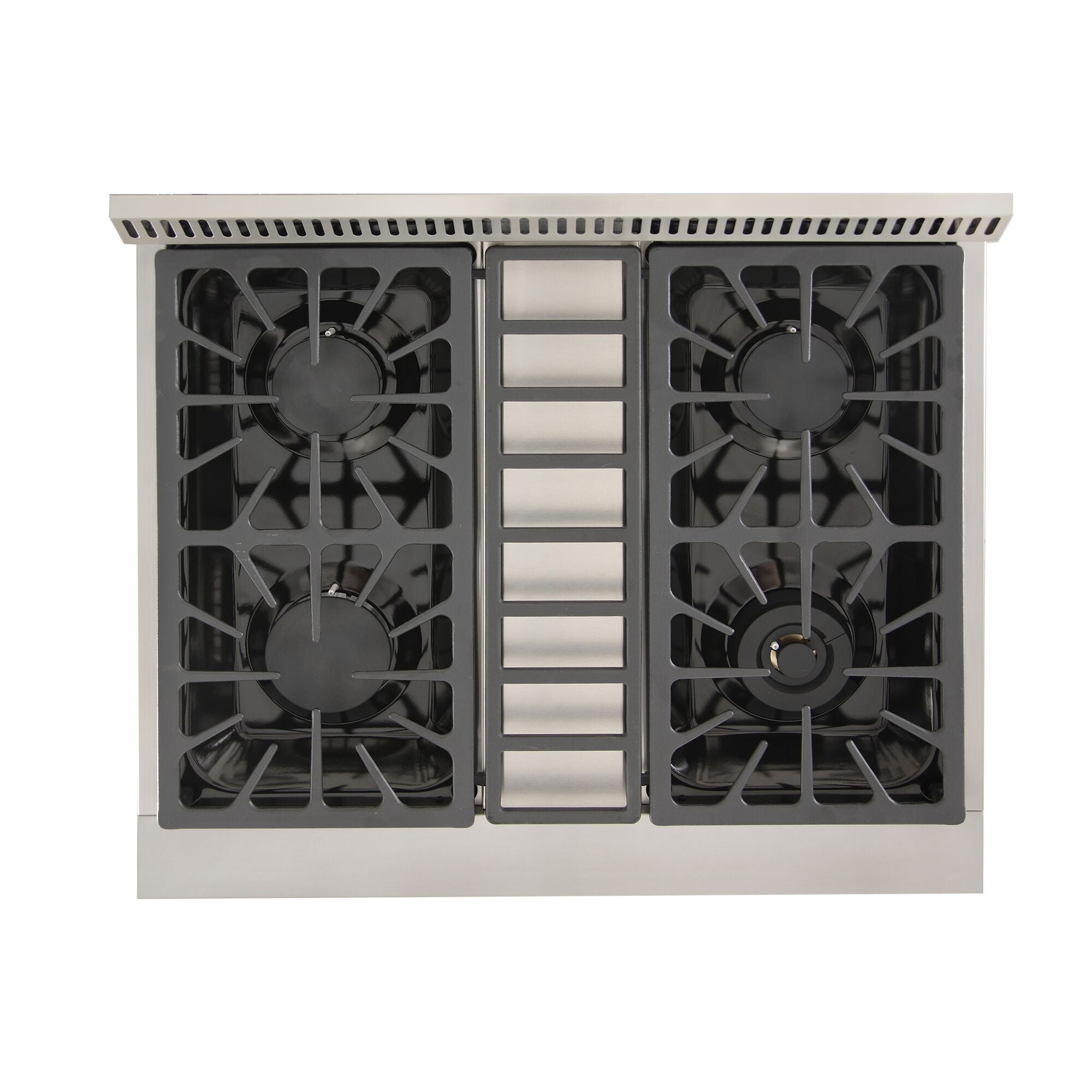Kucht Professional 30 in. 4.2 cu ft. Natural Gas Range with Silver Knobs - KRG3080U-S