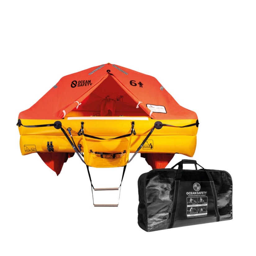 Ocean Safety Ultralite ISO Life Raft, 6-12 Person - 45-RAF0405