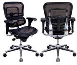EuroTech Ergohuman Leather Mesh Executive - EUR-LEM6ERGLO