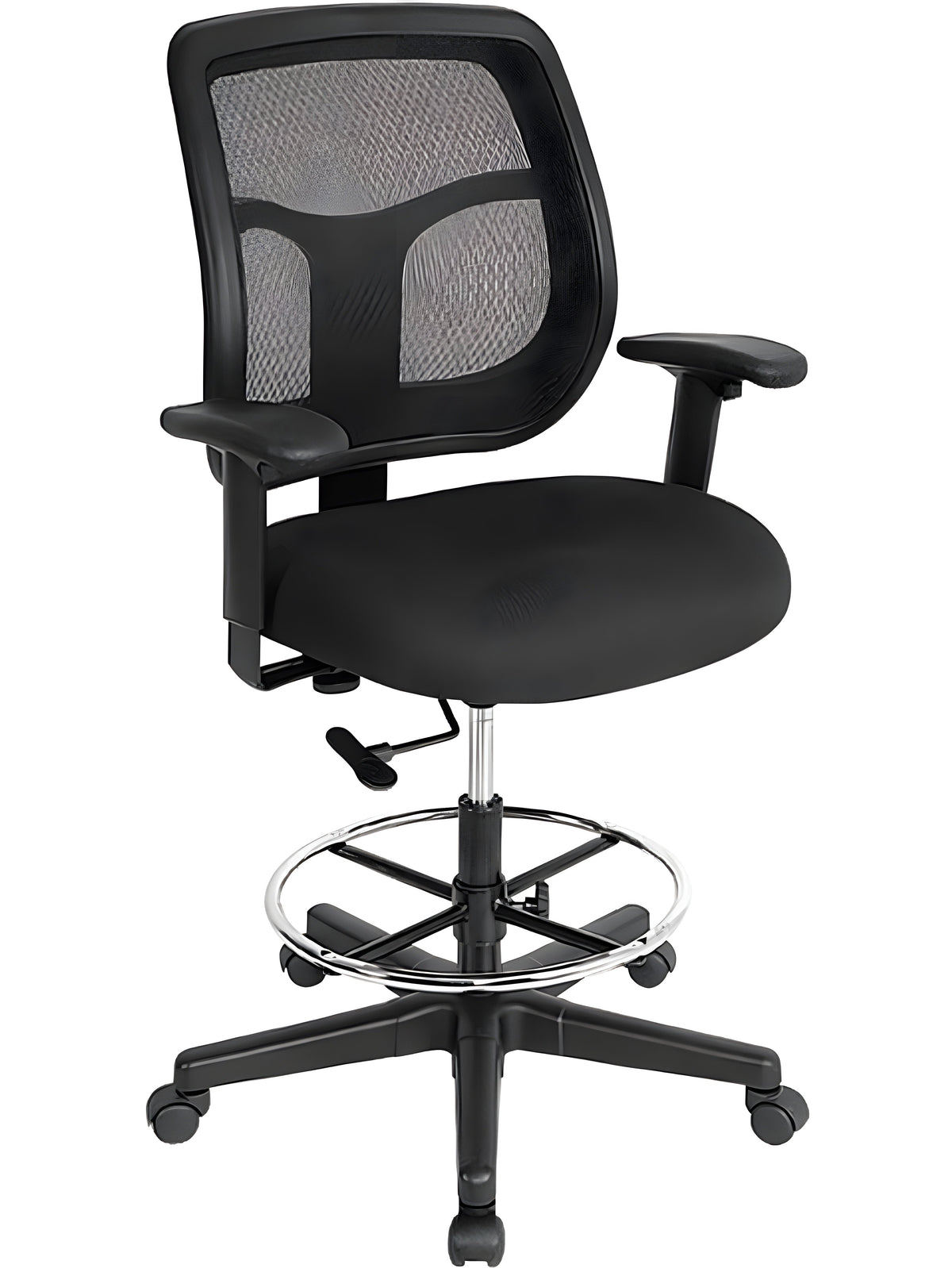 EuroTech Apollo Mesh Back Drafting Stool - EUR-DFT9800