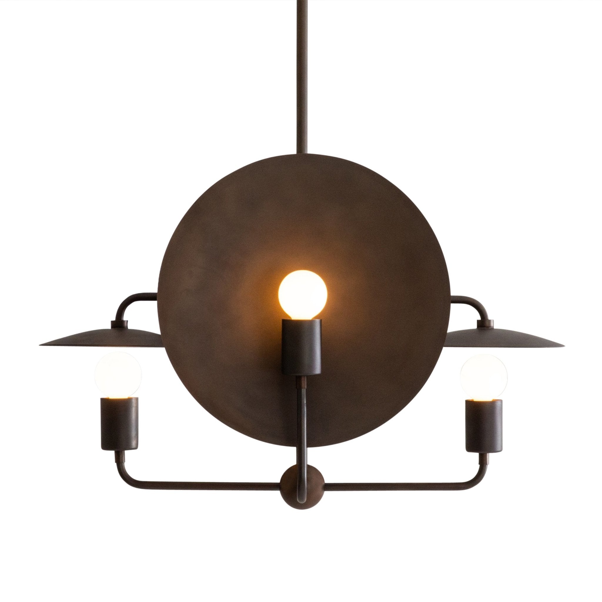 Workstead Orbit Chandelier - WS-ORB-C-S24-OAH + WS-ORB-C-HB-110