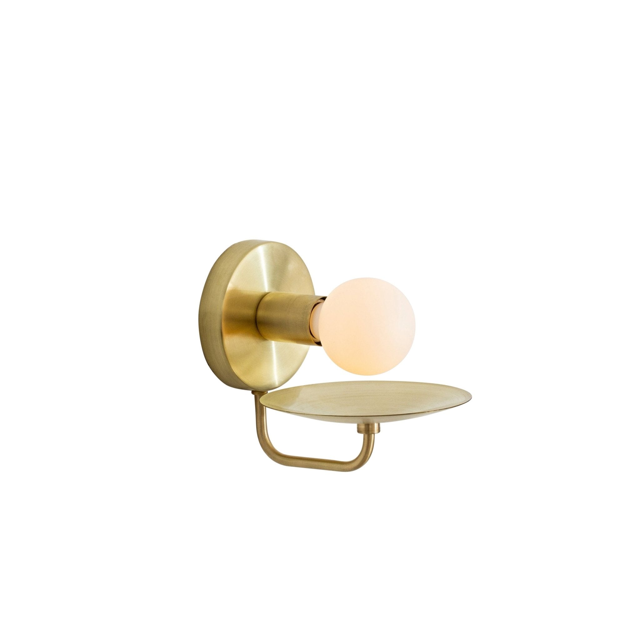 Workstead Orbit Solo Wall Sconce - WS-ORB-SO-BN-H-110