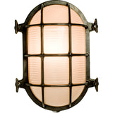 Davey Lighting Oval Brass Bulkhead Light 7034