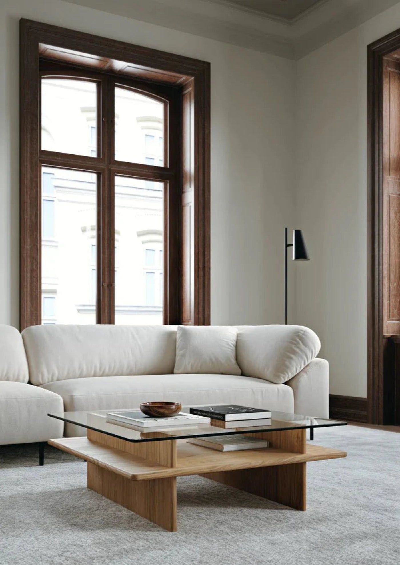 Woud Parallel Coffee Table - 35"x35" - 110765