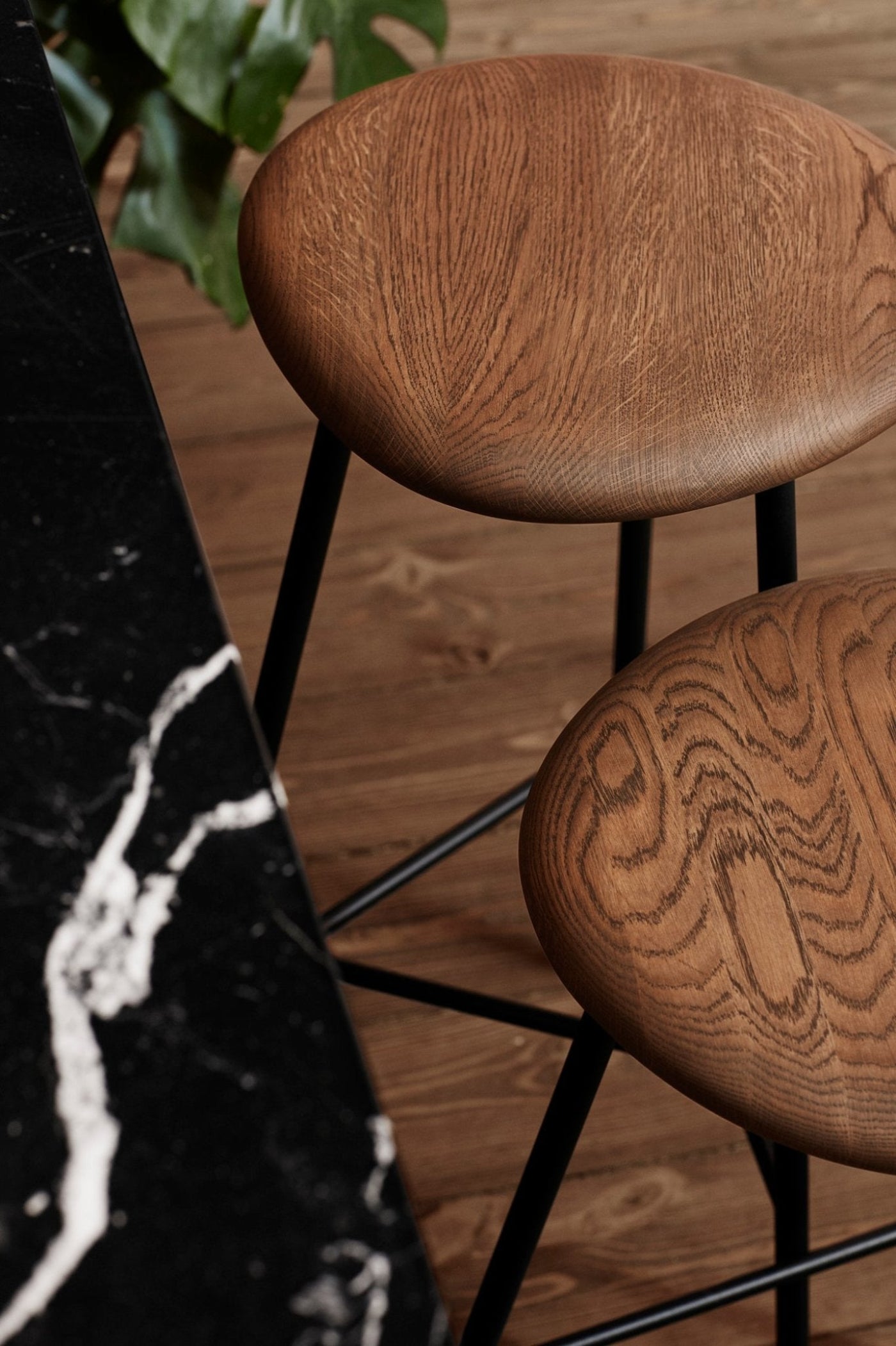 Warm Nordic Pebble Stool - 2505004