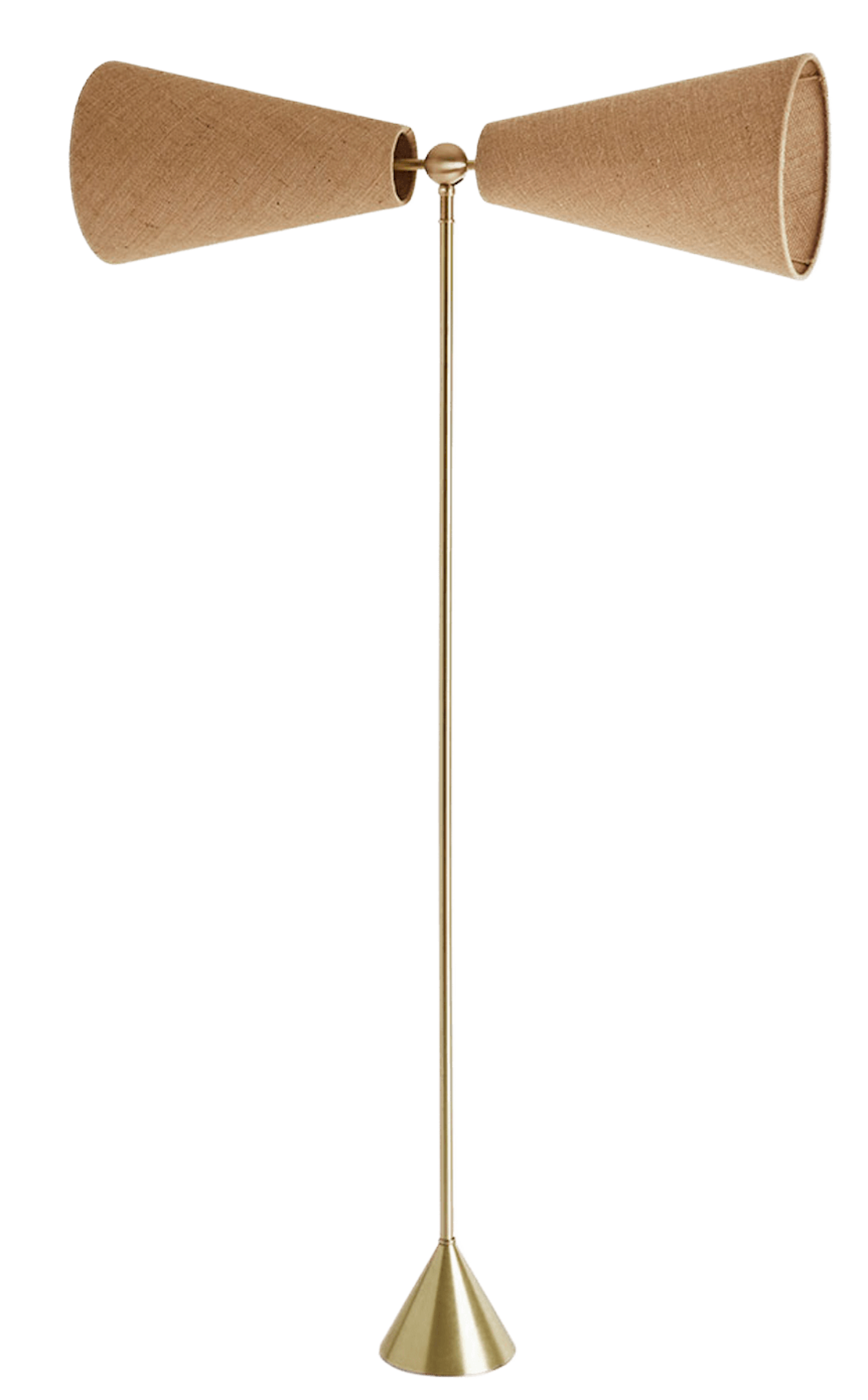 Workstead Pendolo Floor Lamp - Medium - WS-PEN-FL-MD-HB-NLS-110