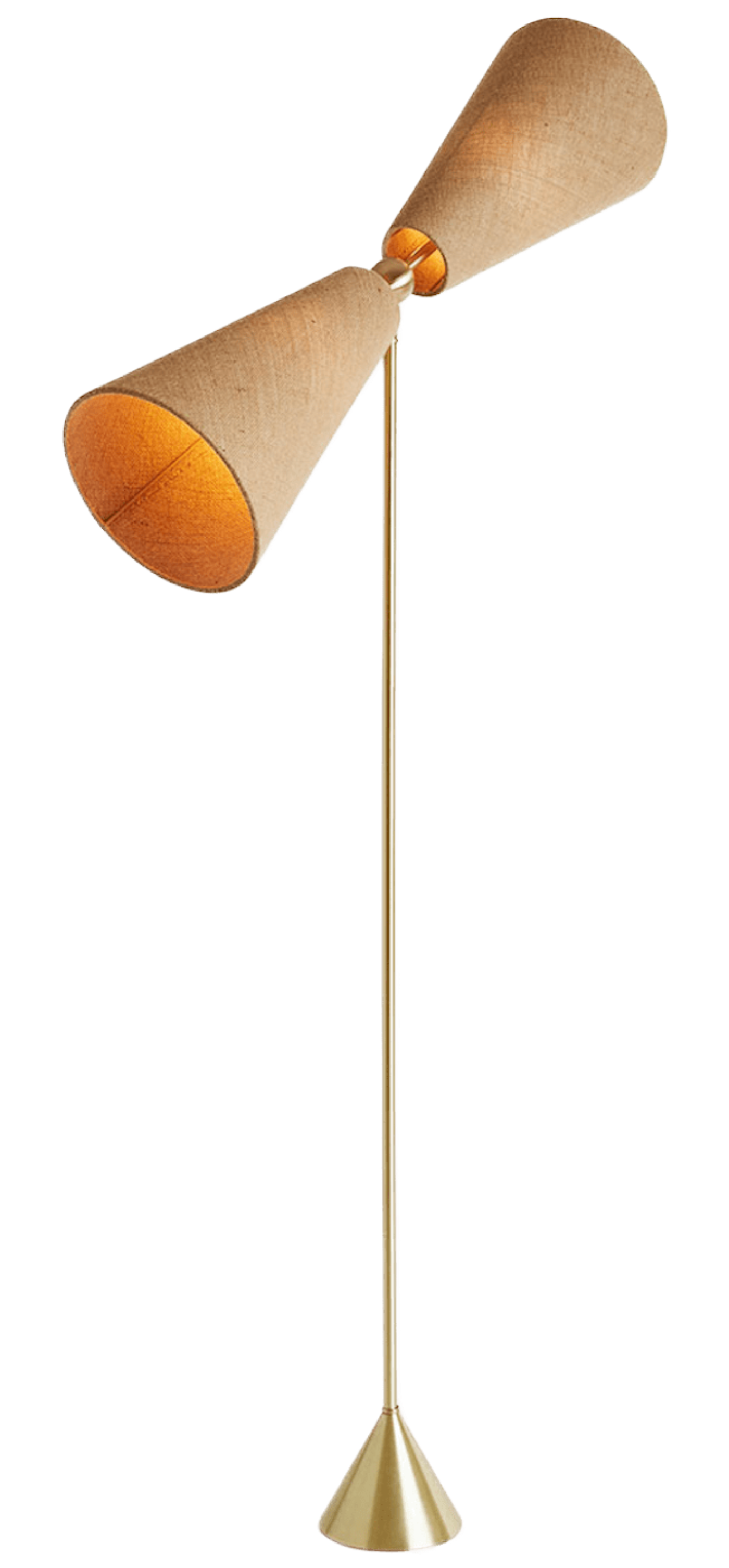 Workstead Pendolo Floor Lamp - Medium - WS-PEN-FL-MD-HB-NLS-110