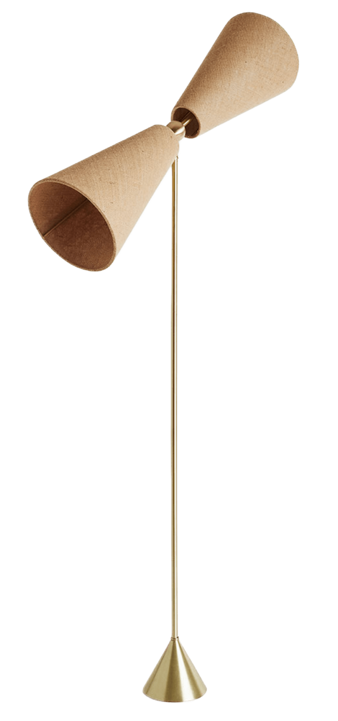 Workstead Pendolo Floor Lamp - Medium - WS-PEN-FL-MD-HB-NLS-110